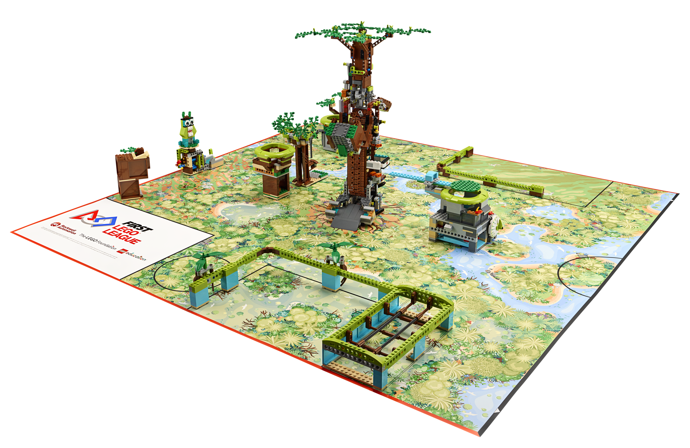 Vista do campo de jogo oficial da temporada BIOGLOW.